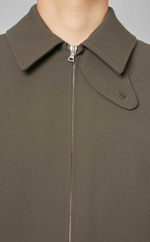 ウールジップジャケット