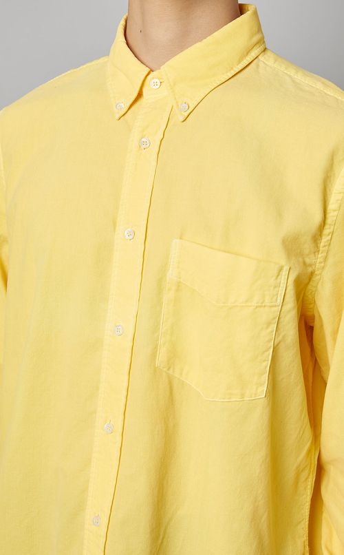 ライトコーデュロイボタンダウンシャツ