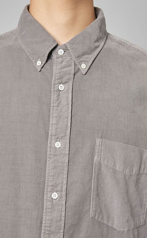 ライトコーデュロイボタンダウンシャツ