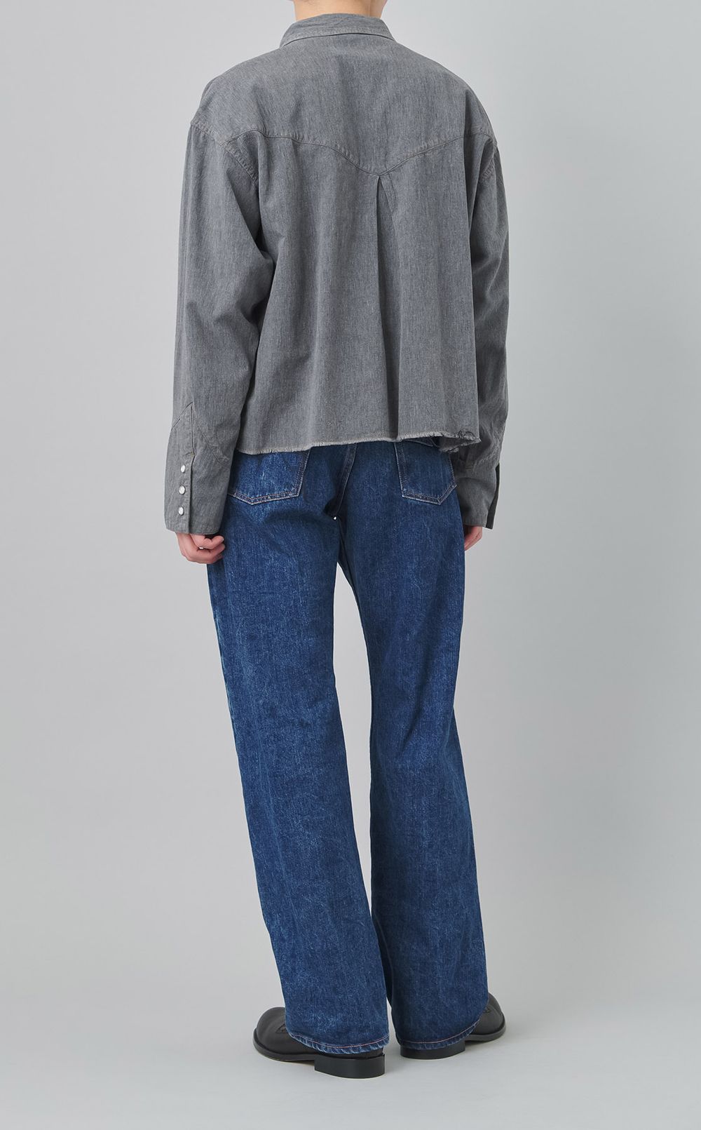 ショートウエスタンシャツ