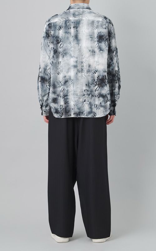 チェックランダムダイレギュラーシャツ