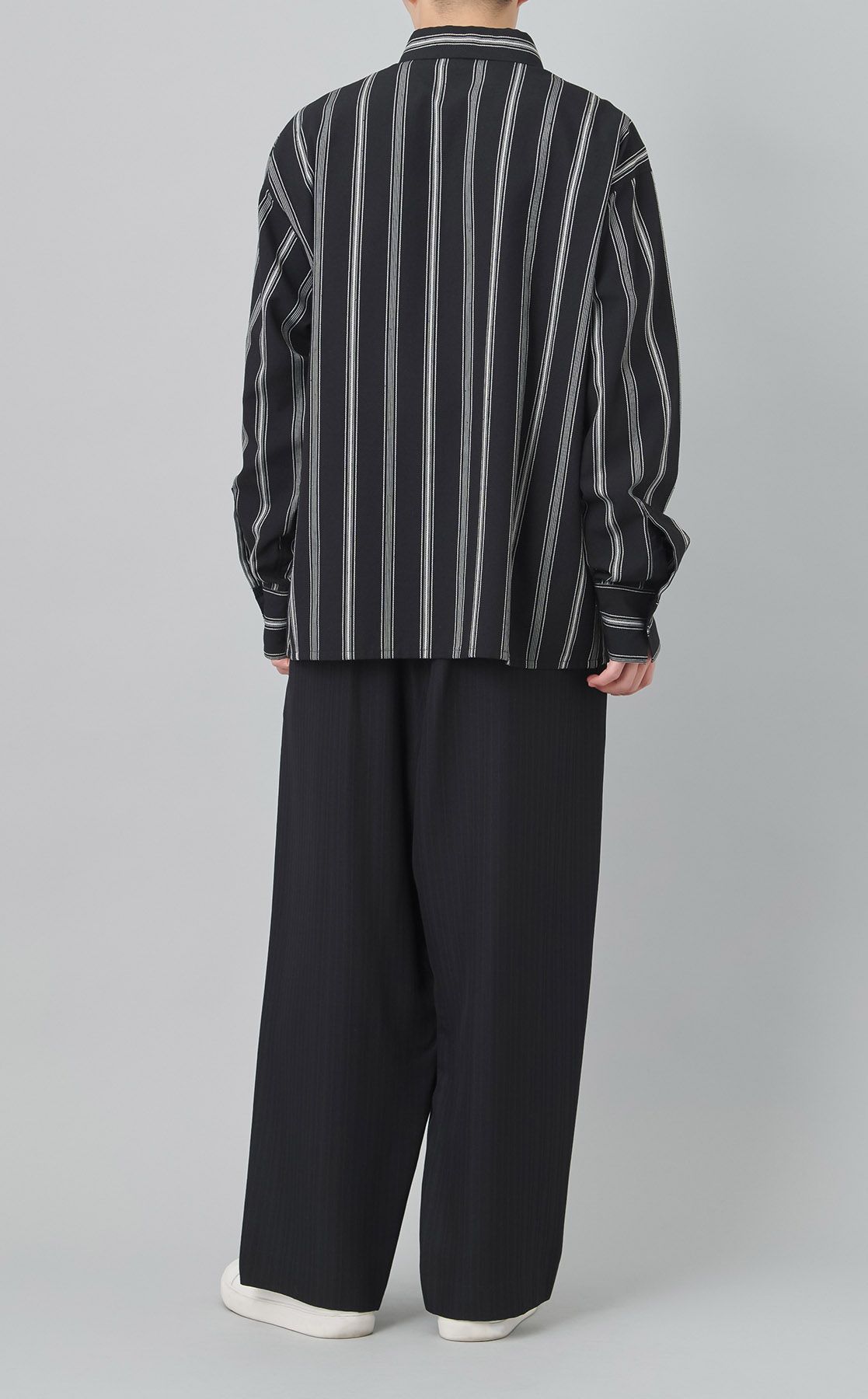 Y's｜ツイードストライプサルエルパンツ