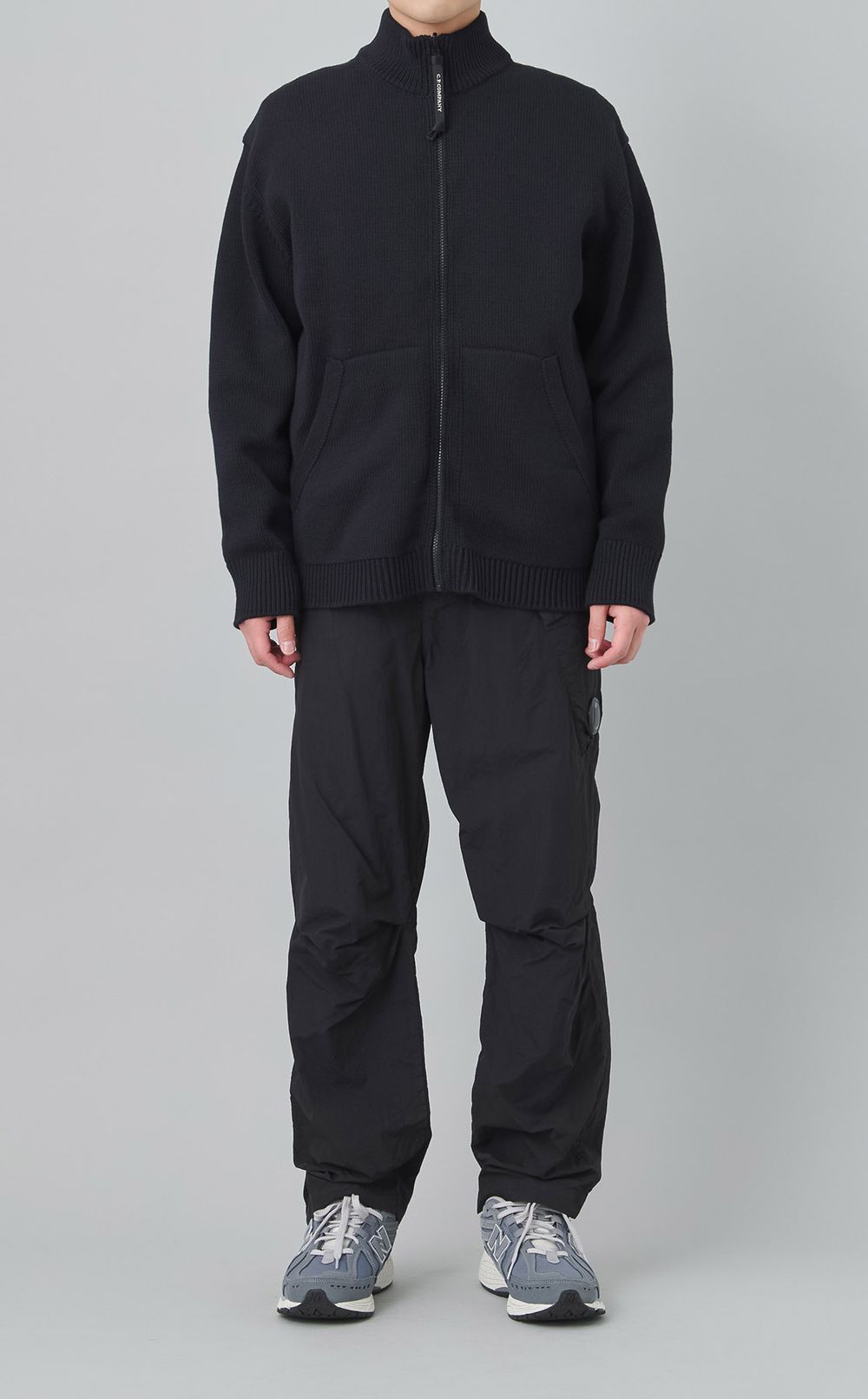 ベストドッキングジップカーディガン