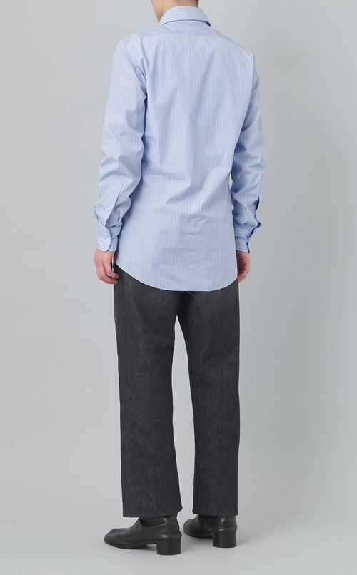 ウォッシュドデニム5ポケットパンツ