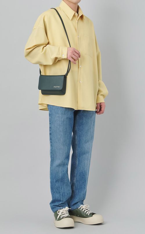 ロゴエンブロイダリーポシェット