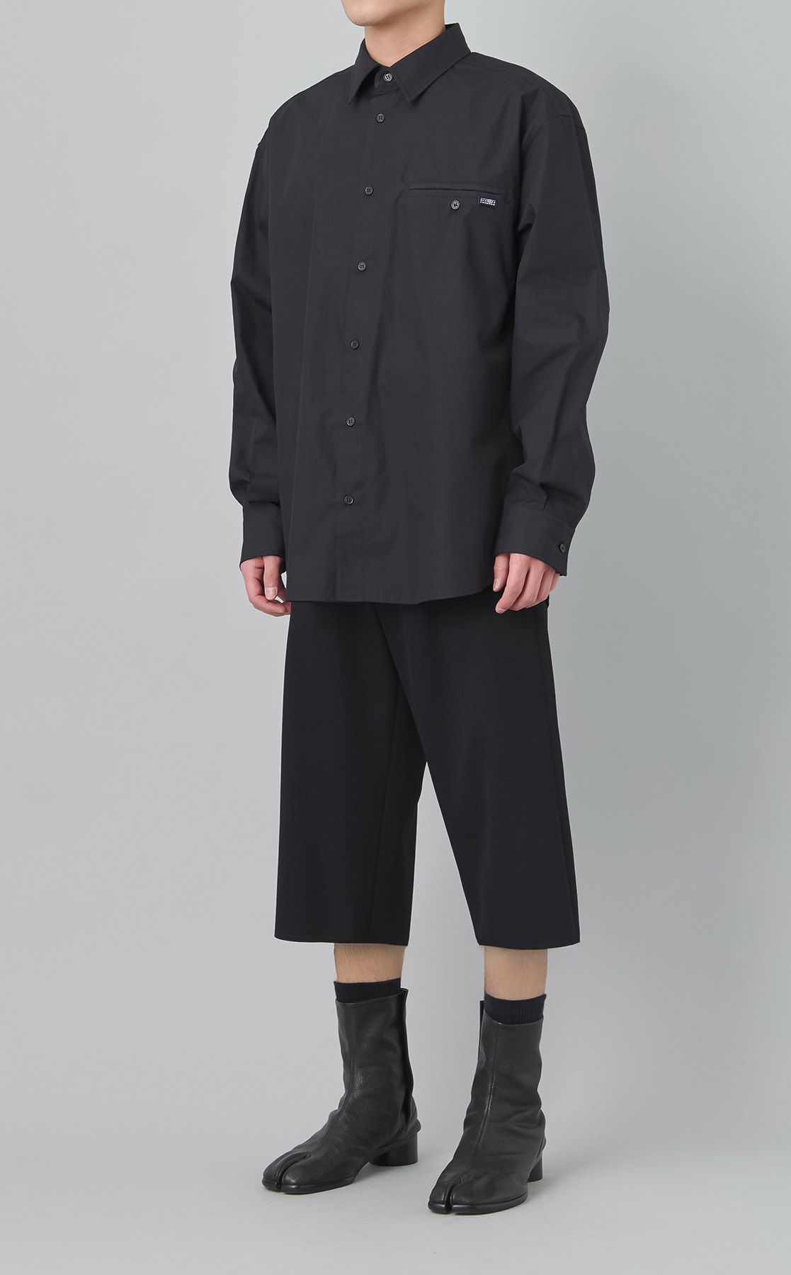 Maison Margiela ポリウールギャバジン キュロットパンツ MM6 Maison Margiela｜ウールギャバジンショートトラウザー