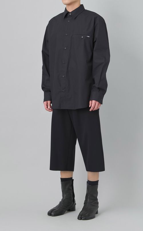 ウールギャバジンショートトラウザー