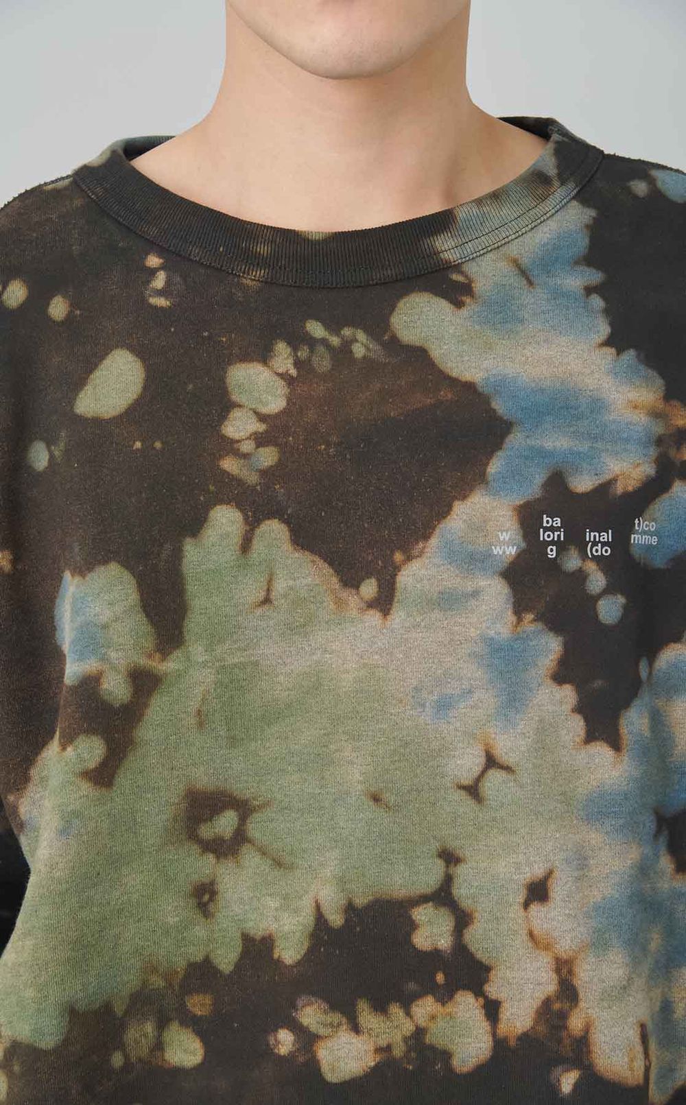 ロゴタイダイクルーネックスウェット