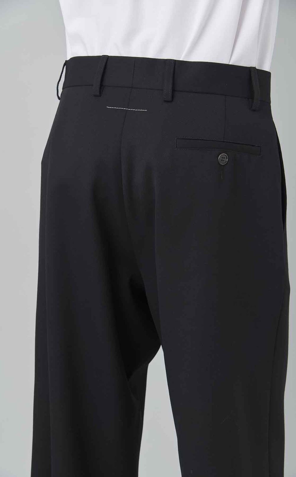 ウールギャバジンショートトラウザー