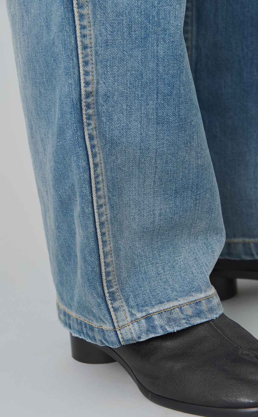 クロップド5ポケットデニムパンツ