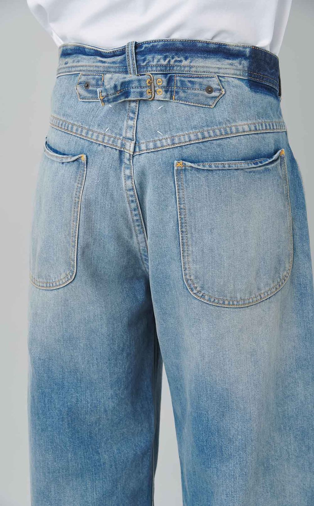 クロップド5ポケットデニムパンツ