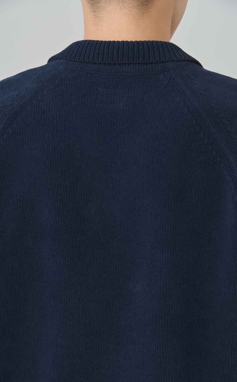 スキッパーポロニット