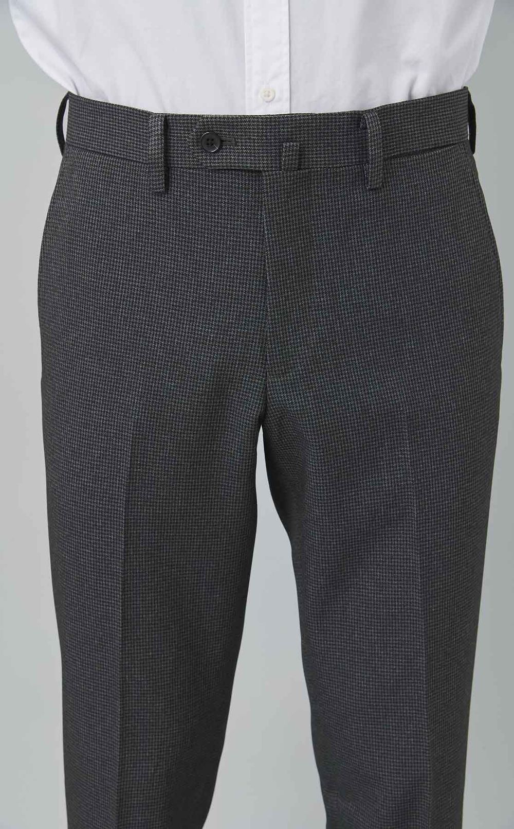 ハウンドトゥースストレッチパンツ