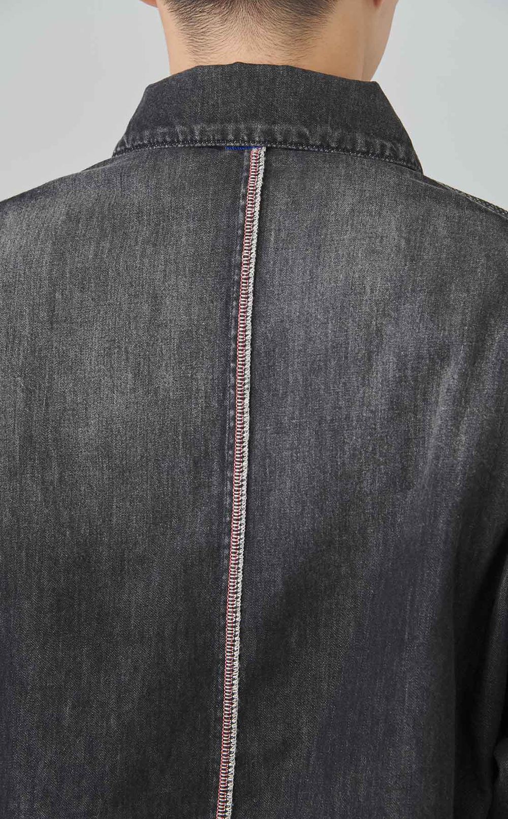 ウォッシュドデニムカバーオール