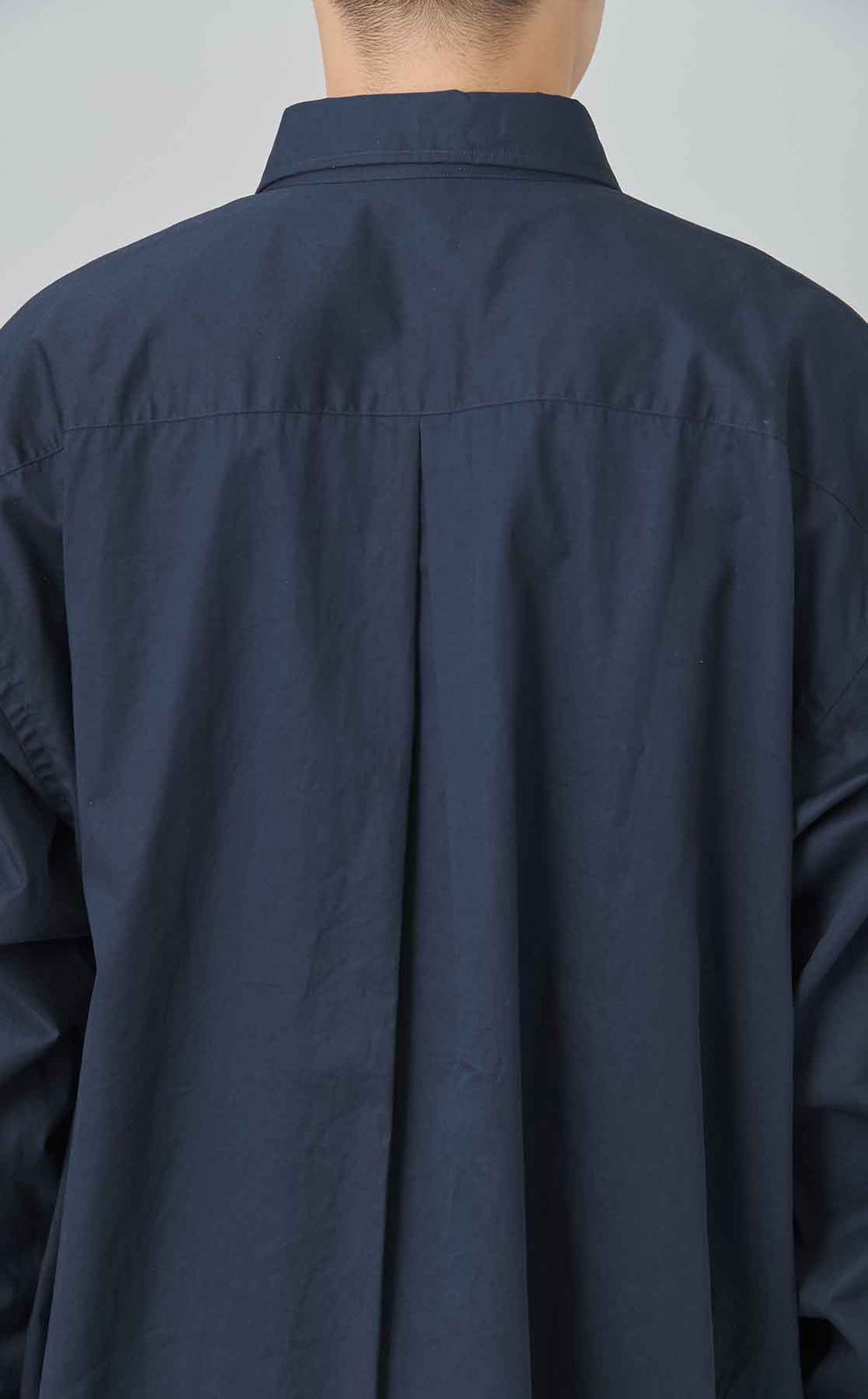 ロングプルオーバーシャツ