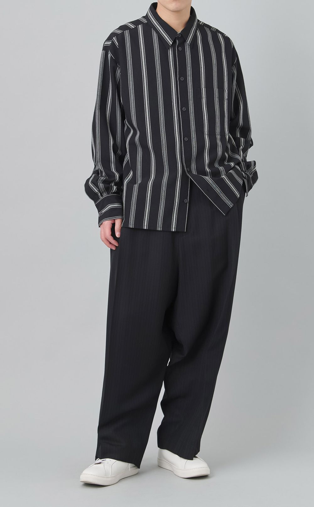 ストライプシャツ