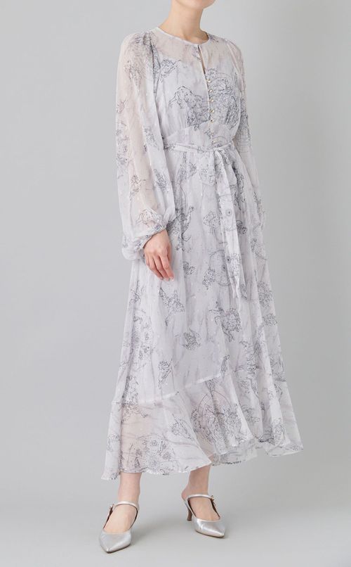 ホロスコーププリントワンピース