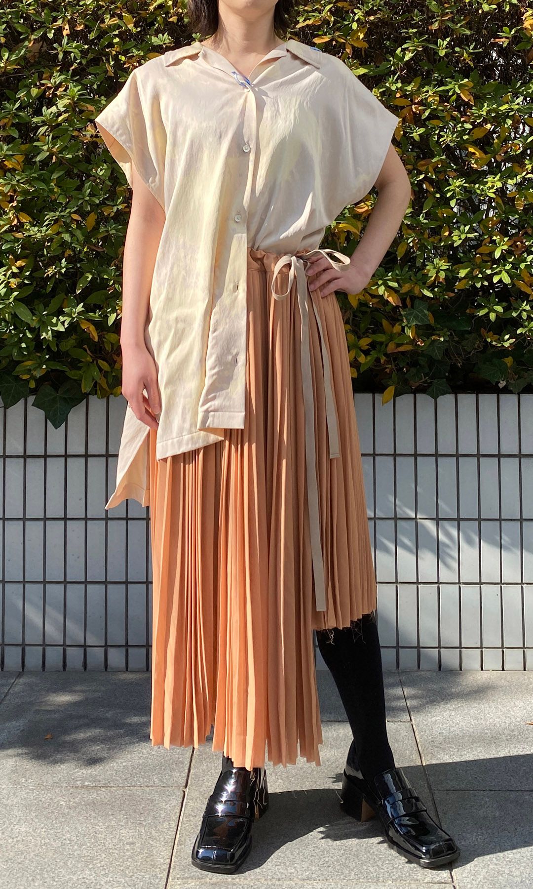 Maison MIHARA YASUHIRO｜プリントレイヤードワンピース