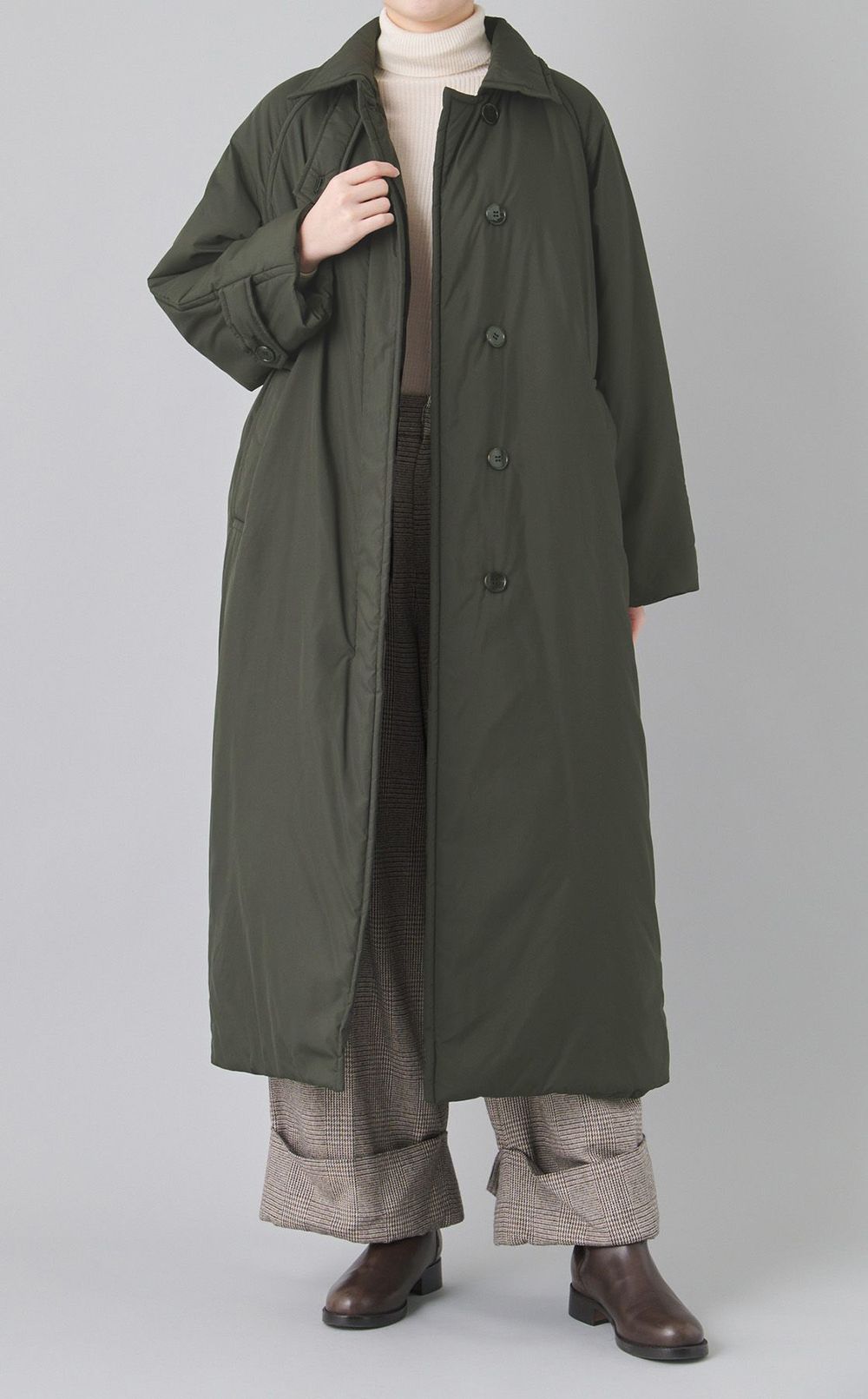 中綿ステンカラーコート