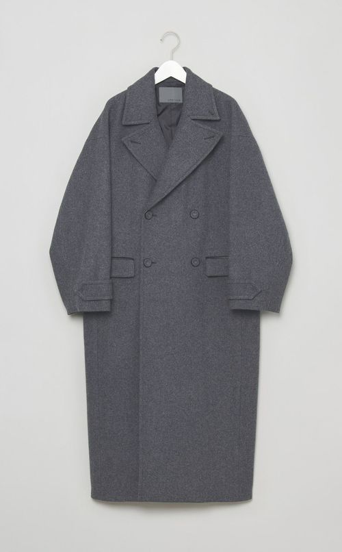 メルトンロングチェスターコート