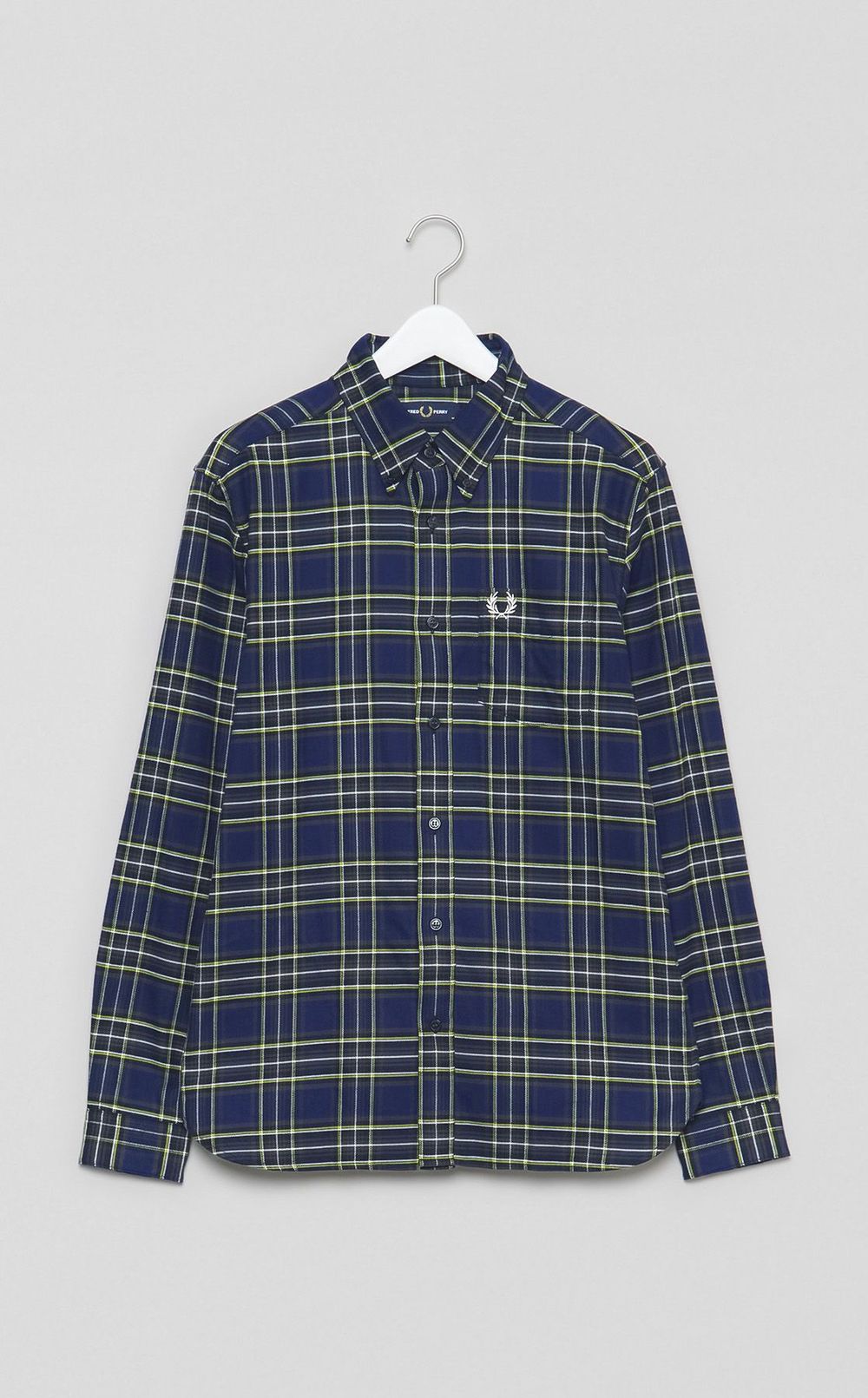 タータンチェックツイルシャツ