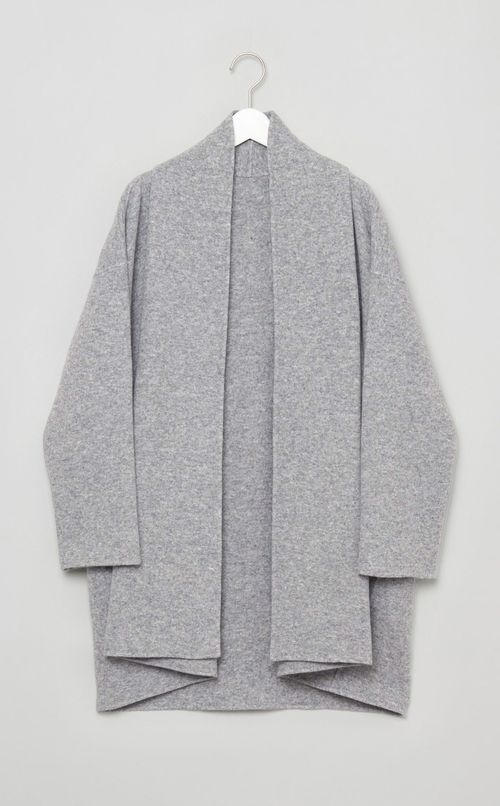 ウールジャージーカーディガン