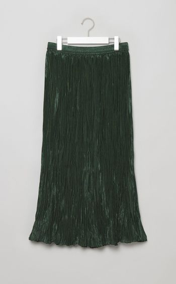 グロスプリーツスカート