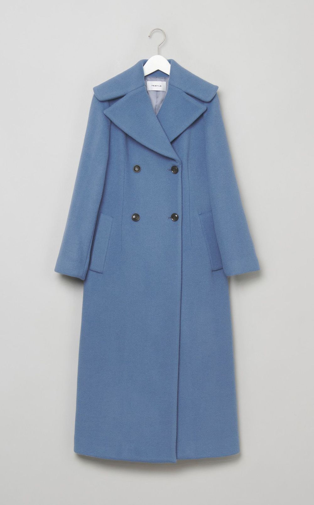 ビッグカラーウールコート