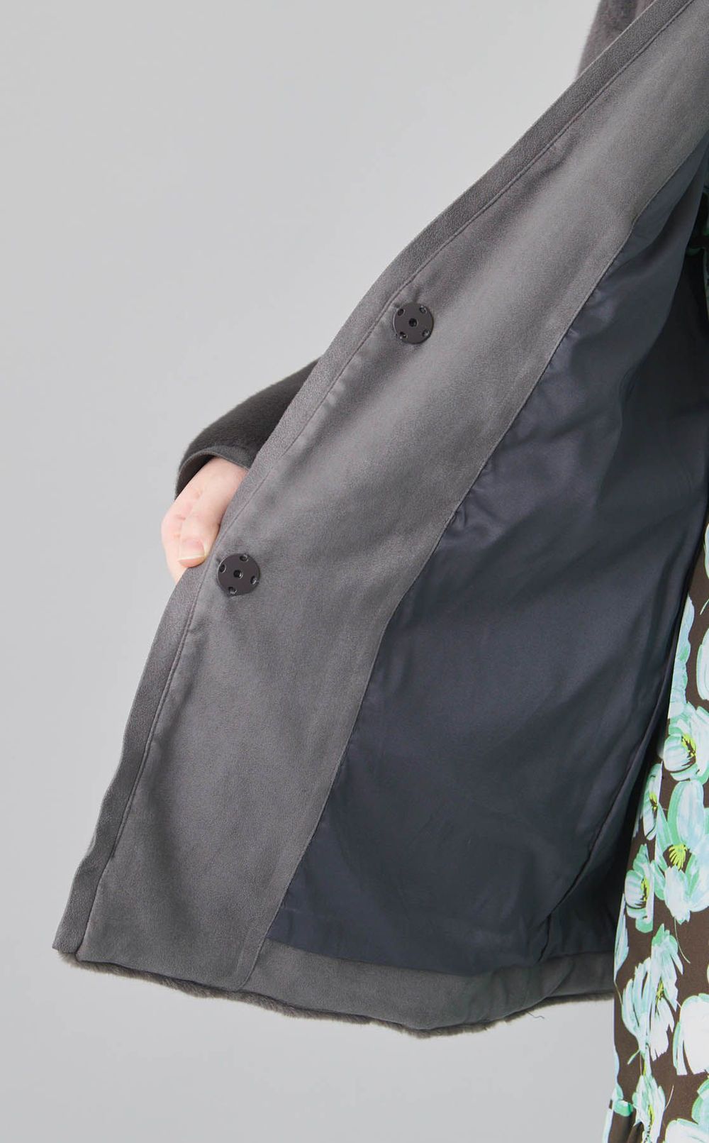 スムースファージャケット