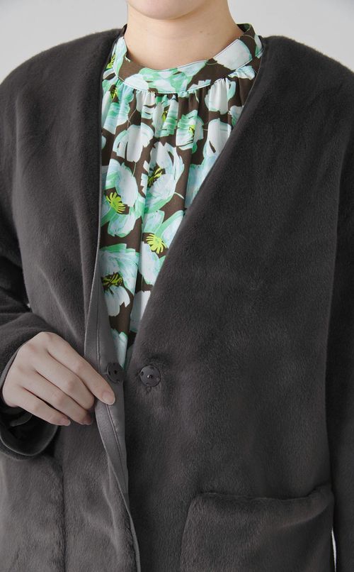 スムースファージャケット