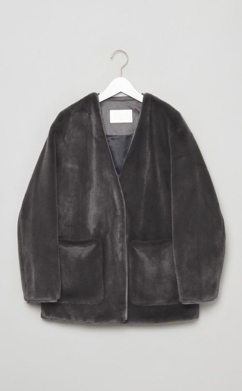 スムースファージャケット