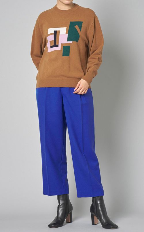 ツイルカラータックパンツ