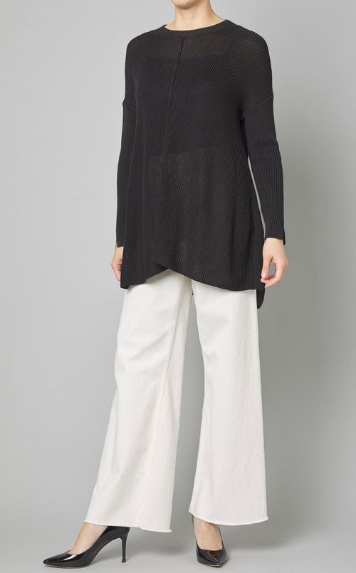 コットンニットプルオーバー