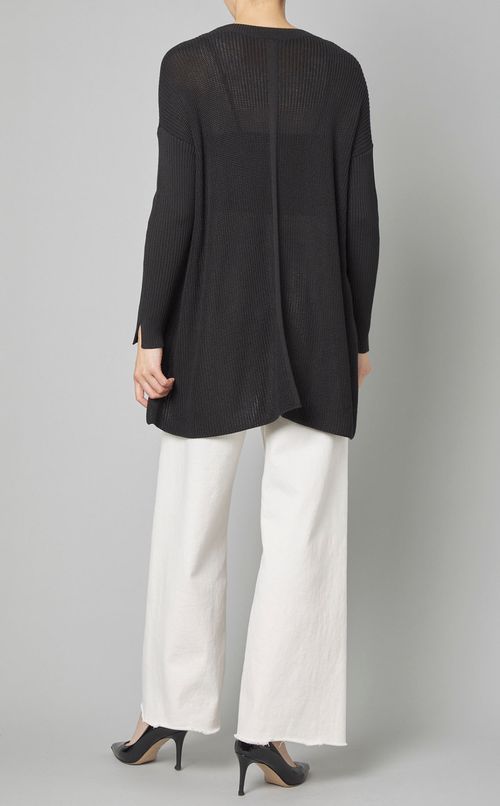 コットンニットプルオーバー