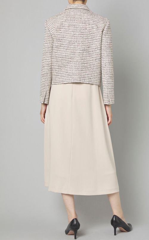 ツイードクロップドジャケット