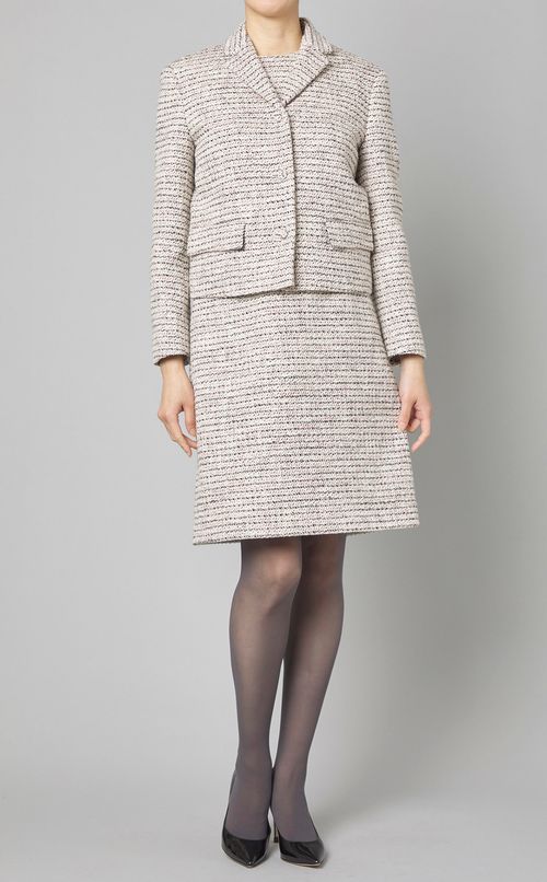 ツイードクロップドジャケット