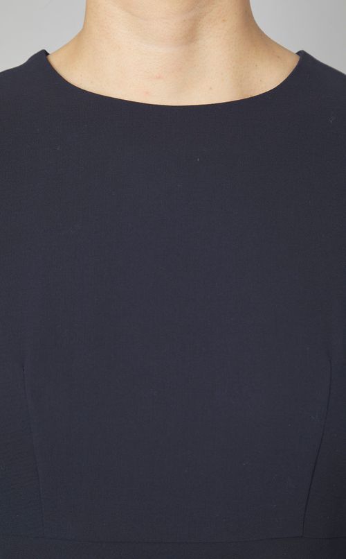 ペプラムフレアワンピース