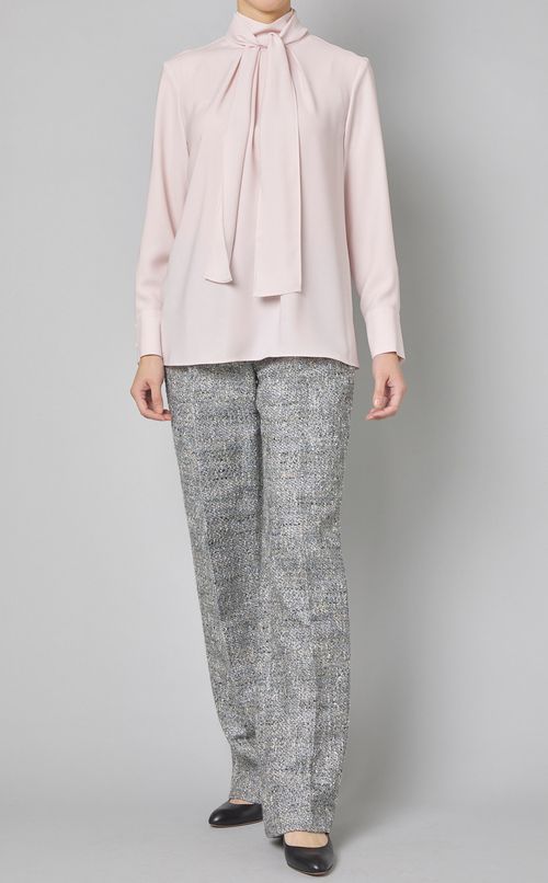 デタッチャブルボウタイブラウス