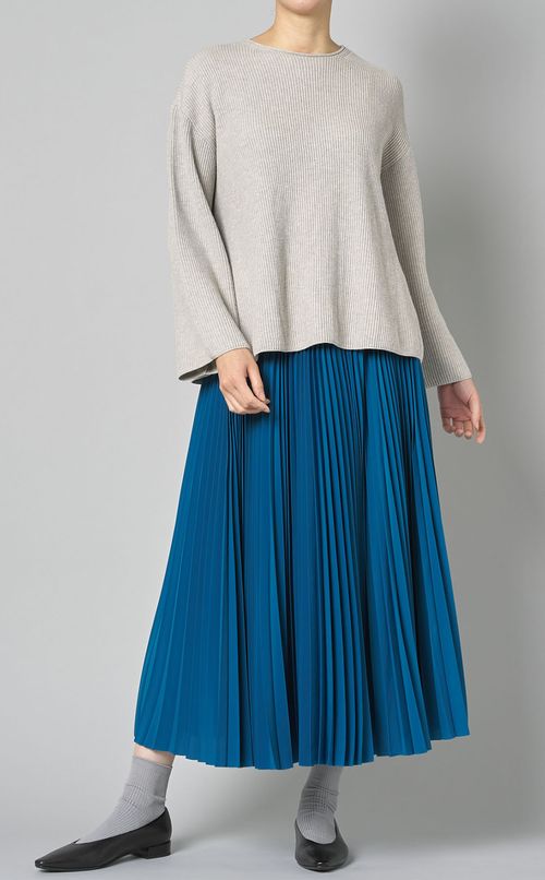 ミドルゲージボクシーニット