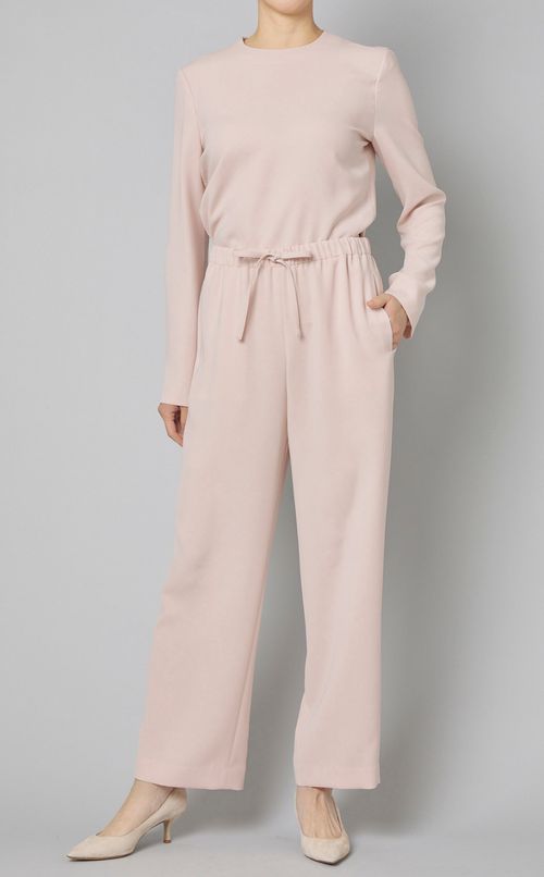 クロップドロングスリーブプルオーバー