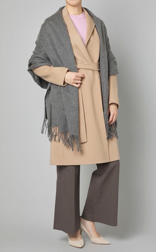 カシミヤ大判ストール
