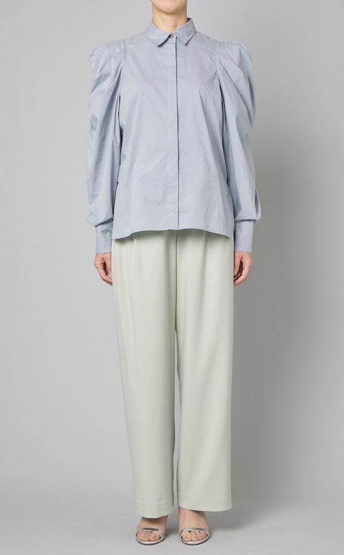 タックワイドパンツ