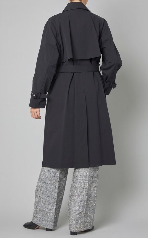 ダブルブレストトレンチコート