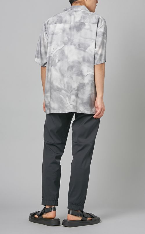 プリントショートスリーブシャツ