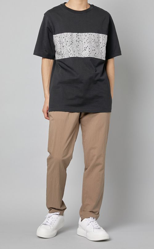 コットンプリントTシャツ