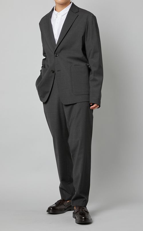 ウール混テーラードジャケット