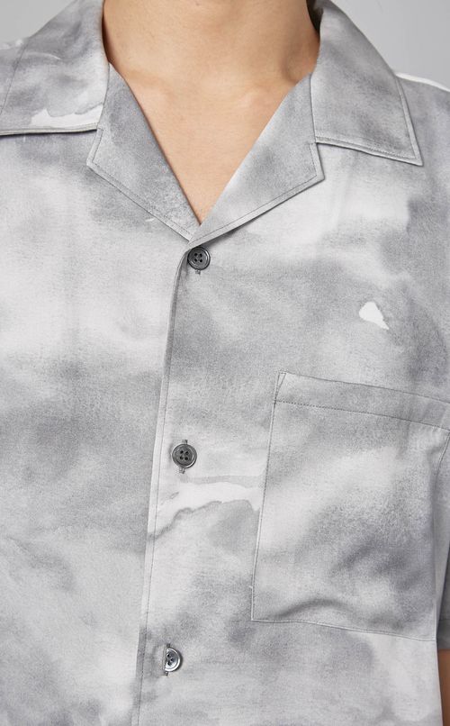 プリントショートスリーブシャツ