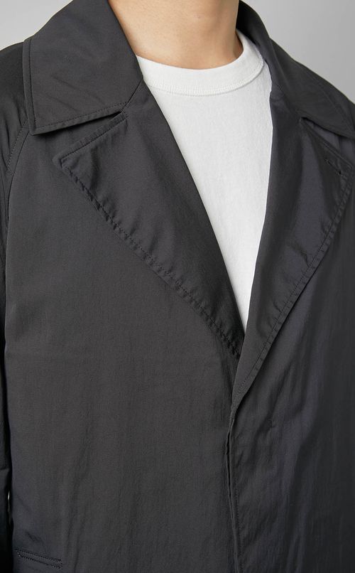 オーバーサイズパッカブルコート