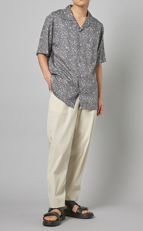 プリントショートスリーブシャツ