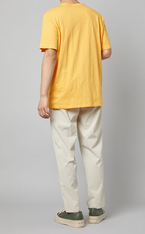 コットンクルーネックTシャツ